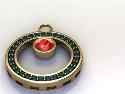 medal necklaces 3D print model