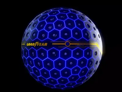 Goodyear Eagle 360 3D model