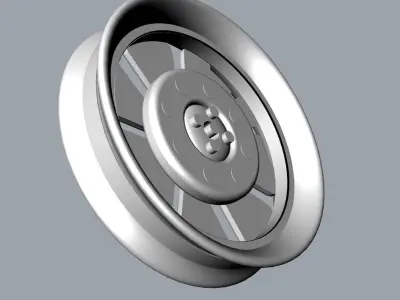 CAR Wheel hub 3d model Free 3D print model