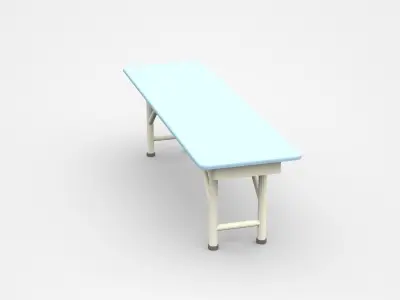 Industrial Working Table  3D model