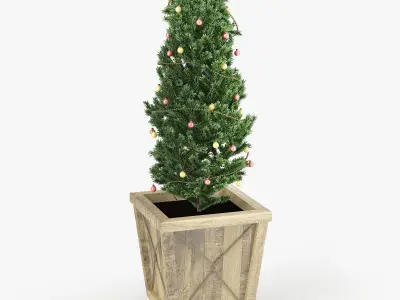 Christmas tree 03 3D model