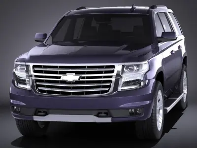 Chevrolet Tahoe Z71 2017 VRAY 3D model