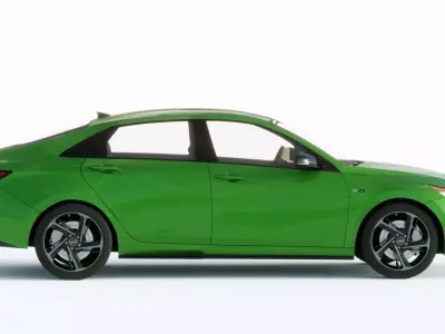 Hyundai Elantra 2021 3D model