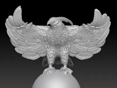 SAMRUK - Monument in the city of Qazaqstan 3D model