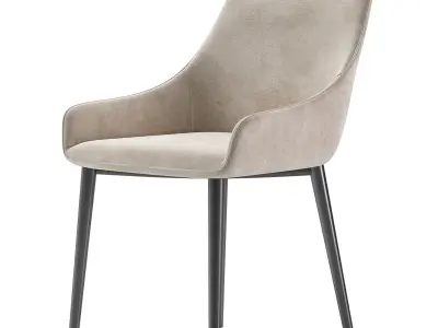 Acosta Dining Chair 3D model