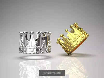 The Crown and Royalty Collection 3D Model Pack