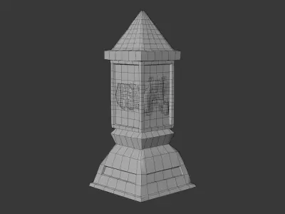 Relic Totem Free low-poly 3D model