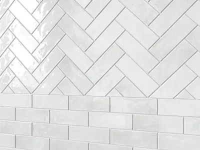 2X6 HERRINGBONE PATTERN 3D model