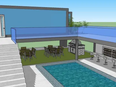 Modern House 3D model