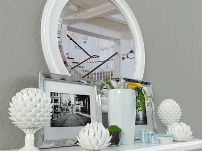 decor for a console 3D model