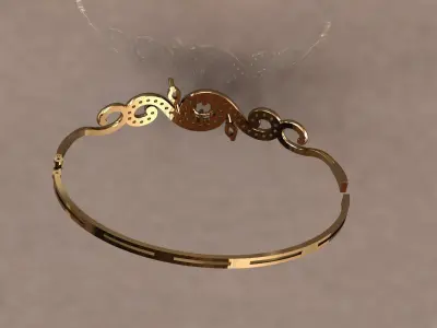 Bracelet 2 3D print model