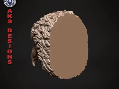 Eagle version 1 Bas relief 3D print model