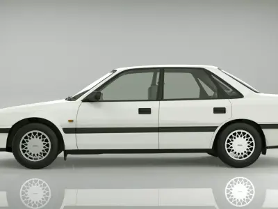 Mazda 626 Sedan 1990 3D model