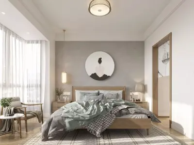  Bedroom interior 36 3D model