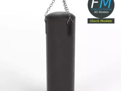 Boxing bag 3D model