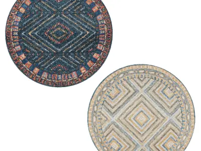 Rugs No 177 Low-poly 3D model