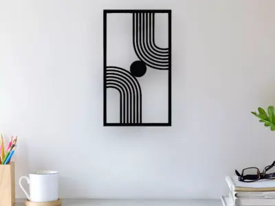 Abstract Wall Art  3D print model