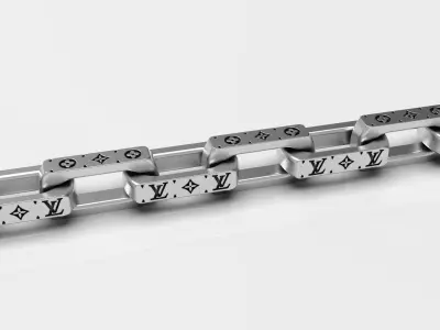 louis vuitton chain 3D print model