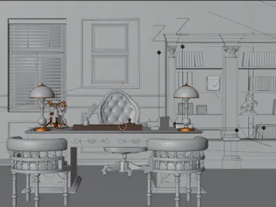 Peaky Blinders Office Remake  3D model