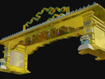 Gopur Dwar 3D model
