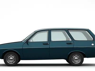 Renault 12 TSW 3D model
