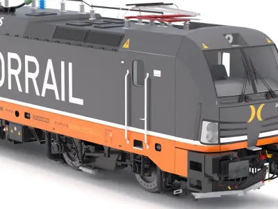 Siemens Vectron Hector Rail 3D model