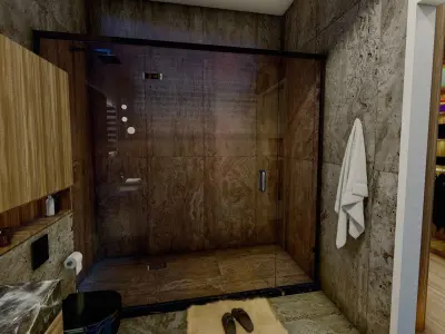 BEST MODERN MASTER BEDROOM LUXURY BEDROOM DESIGN INTERIOR  Low-poly 3D model