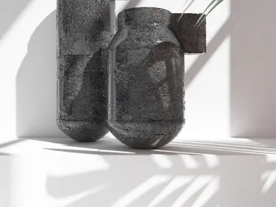 Vase minimal 3D model