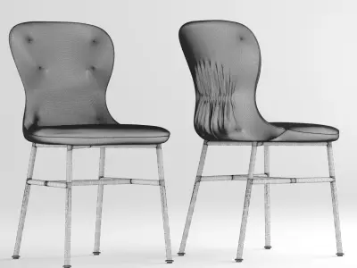 Fogia Myko Chair Realistic 3D Model 3D model 3D model