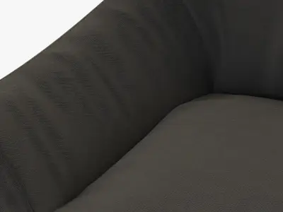 RH Teen Berlin Lounge Canvas Sofa 3D model