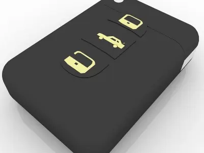 Car key 3D model