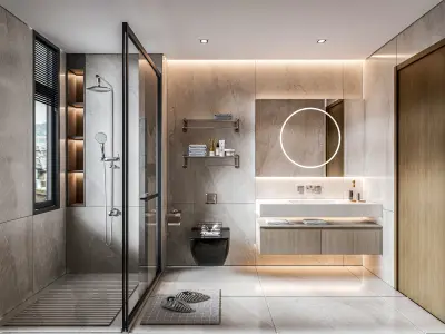 Bathroom  7 3D model