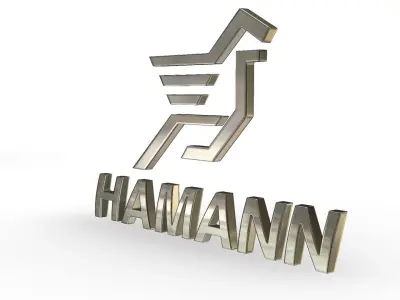 hamann logo 3D model