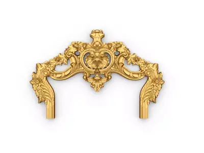Classic decor ornament 297 3D model