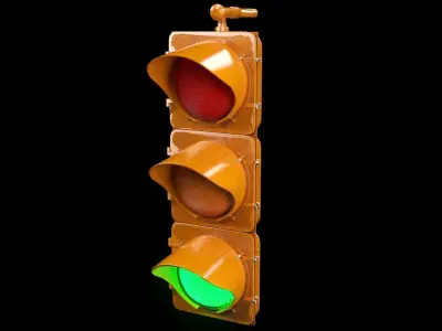 Traffic Light 3D model