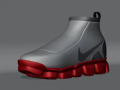 Nike vapor mars - Purple 3D model