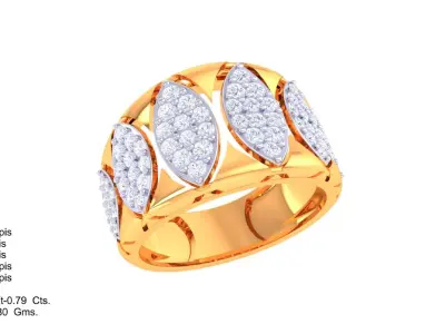 Timeless Treasures Stunning Luxury Rings 3D print model
