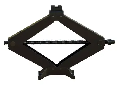 Car Jack Low-poly 3D model