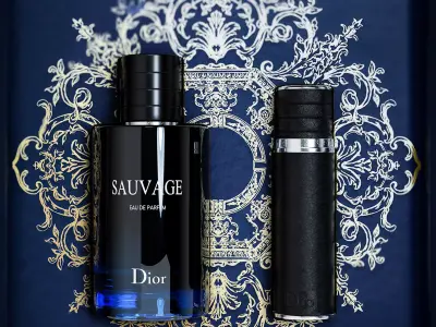 Christian Dior Sauvage Pack Free 3D model