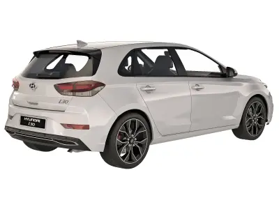 Hyundai i30 2020 3D model