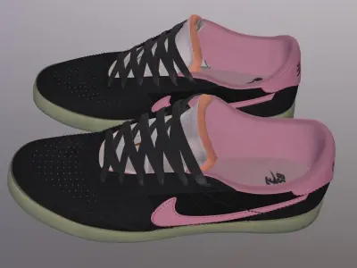 NIKE SB SHOES PBR Low-poly 3D model