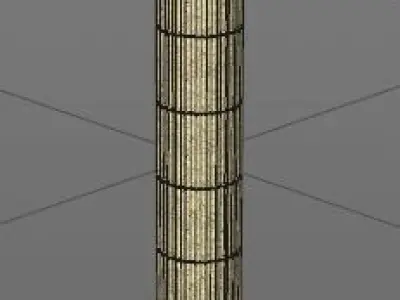 Doric Column Free 3D model