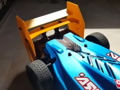 Arrma Limitless rear active wing 3D print model
