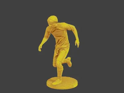 Soccer Player SP 040 3D print model