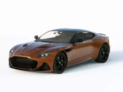 Aston Martin DBS Superleggera 2019 3D model