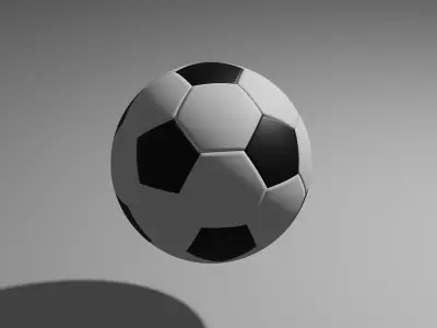 balls soccer ball 3D model
