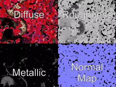 Elegant Venetian Mask model pack Low-poly 3D model