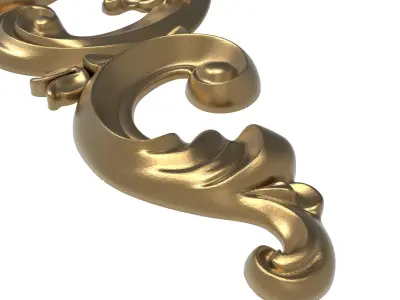  decorative pattern ready for 3D printing 3D model 193