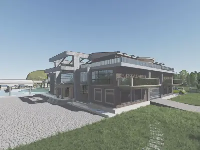 iTopia Manor 3D model