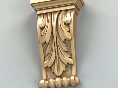 Corbel 015 3D model